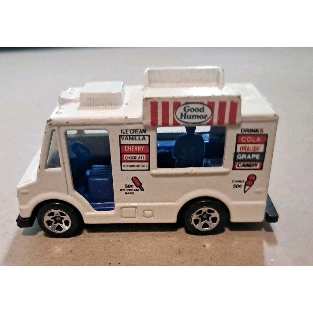 Vintage 1983 Good Humor Truck Hot Wheel Mattel